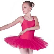 Lucy Ballet Tutu Dress Fuschia Pink from Ages 4yrs - New Ladies Sizes.